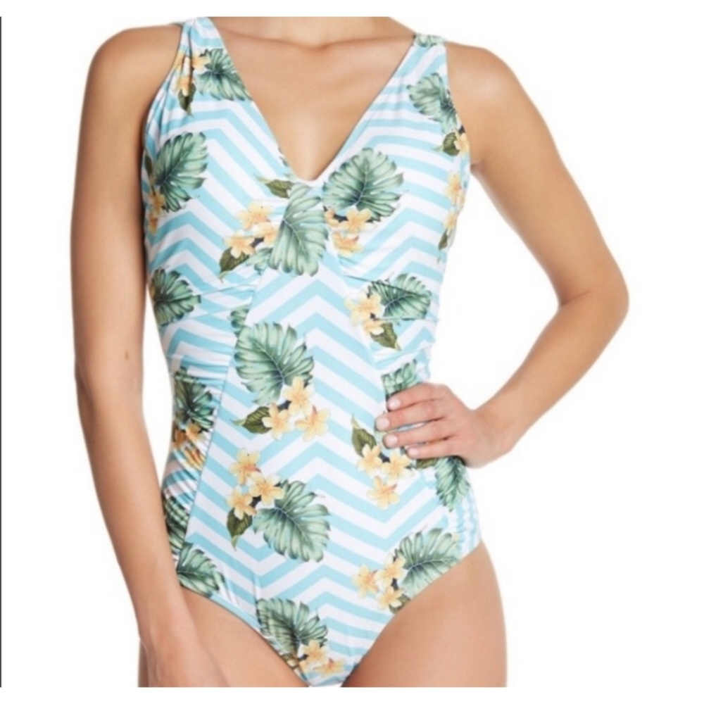 Marilyn Monroe Tropical One Piece Swimsuit
